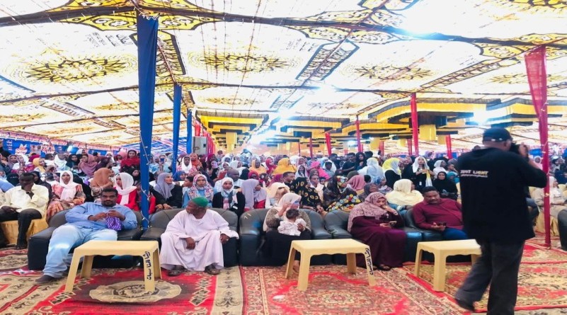 بازار سوهندا الخيرى حضور لافت وحراك كبير بمنطقة كرري